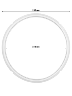 Оригинальное уплотнительное кольцо (прокладка) в крышку для чаши 5л мультиварки Moulinex