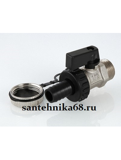 Кран латунный шаровый дренажный Valtec 1/2"