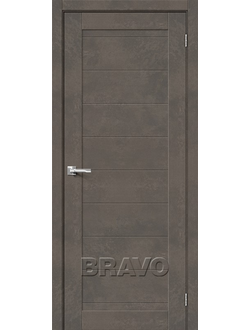 Межкомнатная дверь Hard Flex Браво-21 Brut Beton