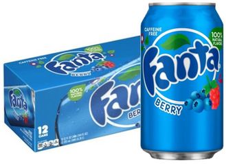 Газированный напиток Fanta Лесные Ягоды 355мл