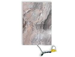 Инфракрасный обогреватель Баган РЭН-4 (250 Вт) с пожизненной гарантией. Декор Мрамор