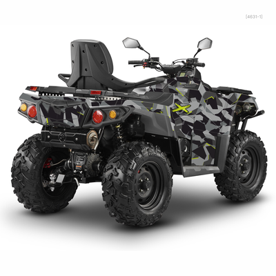 Наклейки на квадроцикл Aodes Pathcross 1000 mud pro - 2021 2022 2023 2024 №4631-1