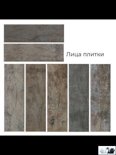 Плитка фасадная Belani Brick wall 25 х 7,5 см палевый Береза керамика