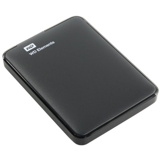 Портативный HDD WD Elements Portable 2Tb 2.5, USB 3.0, WDBMTM0020BBK-EEUE