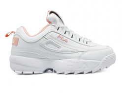 Fila Disruptor 2 Белые с розовым внутри (36-41)