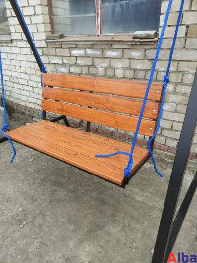 двойная качель в стиле лофт
