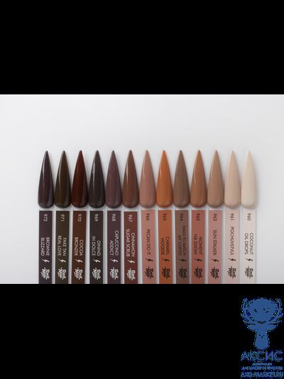 Коллекция гель-лаков RockNail Choco