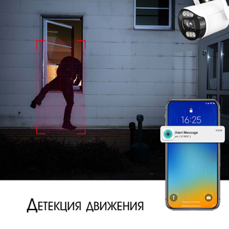 Видеокамера IP-WI-FI Орбита OT-VNI61 1920*1080,