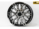 Комплект дисков R18 8,5J ET+20 6*139,7 Showy EVO Черный с полированными лучами (R611)