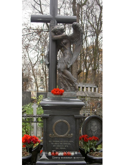 Скульптура Ангел католический крест