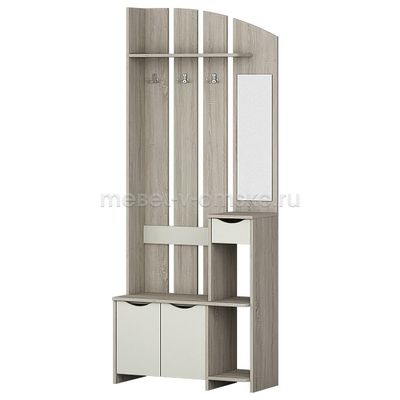 ОМ354 Прихожая "Камея". Размер: 802х1984х352.