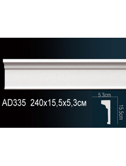 Молдинг гладкий AD335