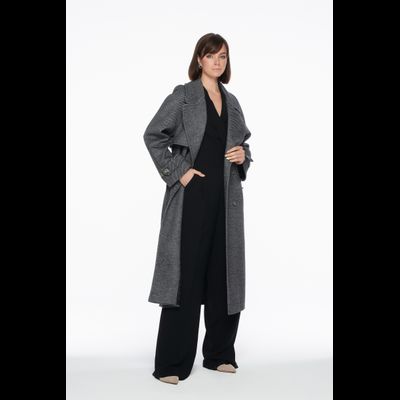 Женское пальто Flirt 619 серого цвета 50 размер