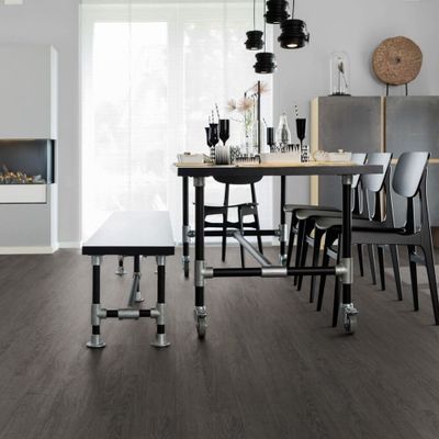 Виниловые полы WINEO 800 craft Инфинити темный DB00073 клеевые