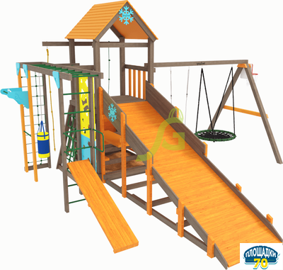 Детская площадка IgraGrad Спорт 1 с зимним модулем