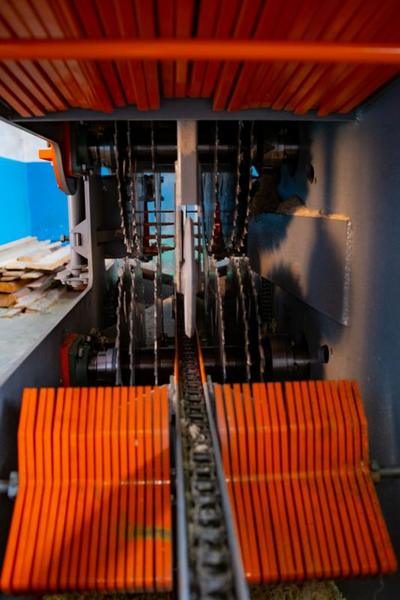 Промышленный брусовальный станок Триумф 16П480/Двухвальный  бревнопильный станок «Триумф-СБЦ480», от