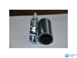 хомут ремонтный на трубу 3 дюйма. На наружный диаметр трубы 87--95мм