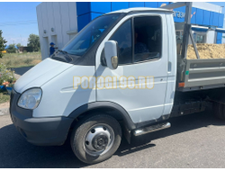 Пороги труба с проступью Папа Тюнинг d76 для ГАЗель ГАЗ 27057