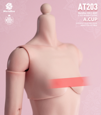 Тело женское 1/6 (AT203T) - Girl Body Light Tan  - Worldbox