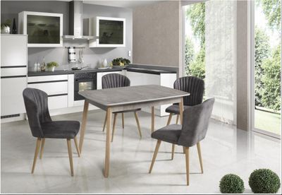 Стол 29 GRAY MARBLE серый мрамор М-City