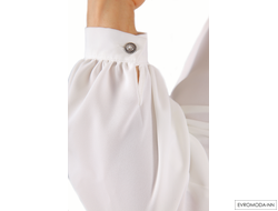 Блузка белая Pretty One 1718D - 011 р.36 / 44 RU