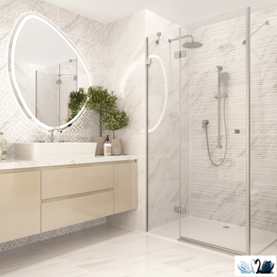 Плитка настенная Gracia Ceramica Celia white wall 03 square 25 х 60 см мрамор