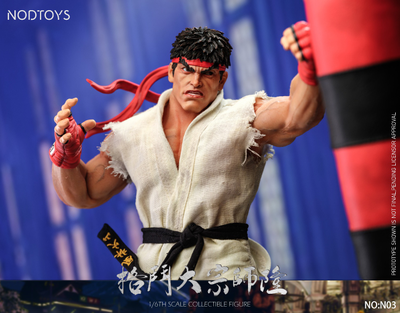 ПРЕДЗАКАЗ - Рю (серия Street Fighter) - Коллекционная фигурка 1/6 Fighting Grandmaster Ryu (NOD-N03) - NODTOYS ?ЦЕНА: 24500 РУБ.?