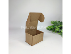 Коробка с откидной крышкой 85*60*55 мм БУРЫЙ