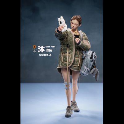 Городская девчонка Мю - Коллекционная фигурка 1/6 City Series NO.1 City girl Mu (CG001-A) - Mr.Z
