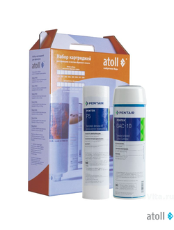 Набор картриджей atoll №302 STDA (для D-21, D-21s, A-211E/Eg, A-212E/Eg)