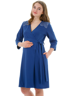 Халат ФЭСТ 08302 синий