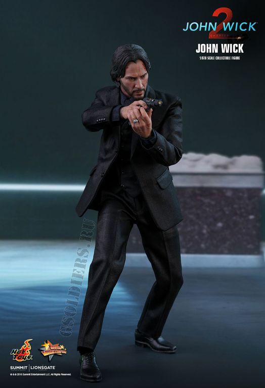 1 6 scale Action figure JOHN WICK Keanu Reeves MMS504 Hot Toys