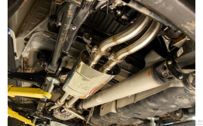 Выхлопная система для Toyota Tundra 2022-2025 кетбек