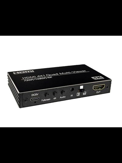 DE/VT-941 4к четырёхканальный HDMI-переключатель/мультиплексор 4К 4x1