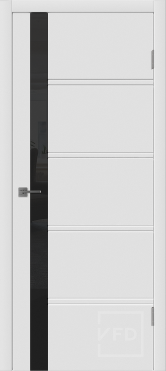 Дверь ПО Бостон polar black gloss