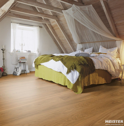 Паркетная доска Meister Дуб Гармония Шартенальм 8830 в интерьере