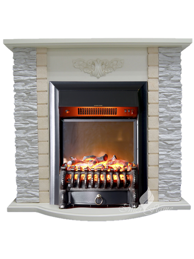 Каминокомплект АСПЕН СЛАНЕЦ с очагом FOBOS