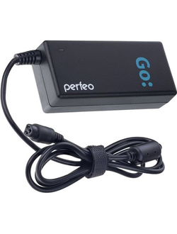 Универсальный блок питания (зарядное устройство) для ноутбуков PERFEO GO, ASUS 70W ULA-70A (черный)