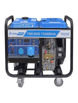 Дизель генератор 7 кВт TSS SDG 7500EHA доставка