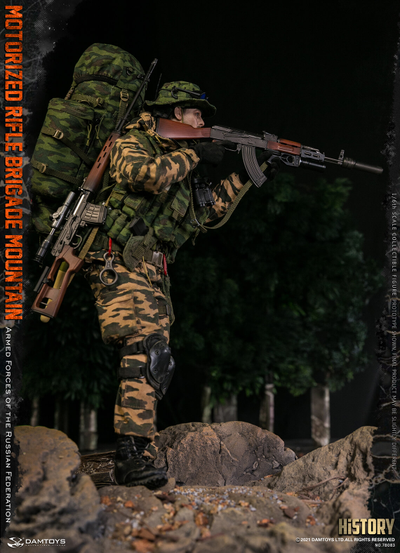 Горный мотострелок ВС РФ - Коллекционная ФИГУРКА 1/6 scale Armed Forces of the Russian Federation MOTORIZED RIFLE BRIGADE MOUNTAIN (78083) - DAMTOYS