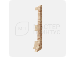 Заглушка правая для ПВХ плинтуса Vilo Linela 410 Дуб аделаида