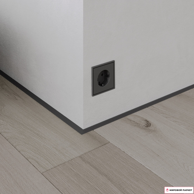 Микроплинтус Ликорн Чёрный С-05.25.3L