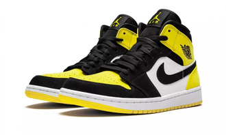 Nike Air Jordan 1 Mid SE Yellow Toe