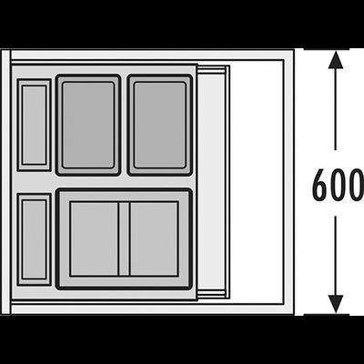 Встраиваемая система 43,2л XXL Hailo