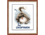 Знак зодиака Скорпион ВЛ-008, Золотое Руно (набор для вышивания) vkn