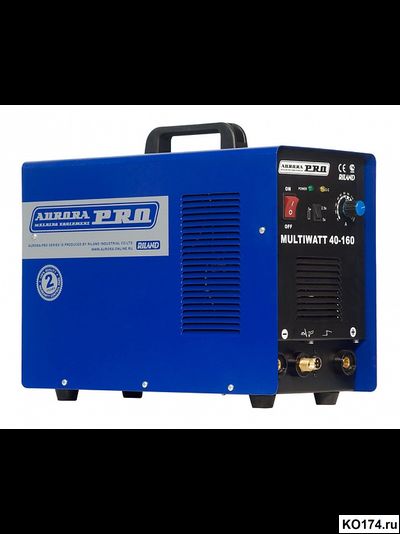 Сварочный инвертор TIG AuroraPRO MULTIWATT 40-160 (Plasma+MMA+TIG)