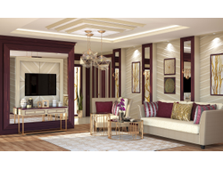 Розетка потолочная DECOMASTER DM-0400 (d нар. 300, d вн. 40, h=28мм)