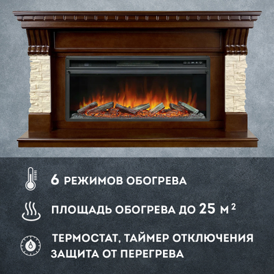 Линейный камин Denver