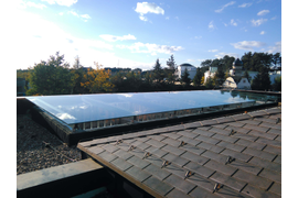 Стеклянный навес. Московская область