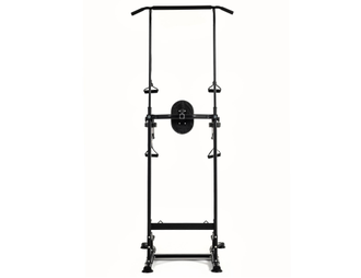 Стойка напольная турник-пресс-брусья DFC POWER TOWER G008 с эспандерами